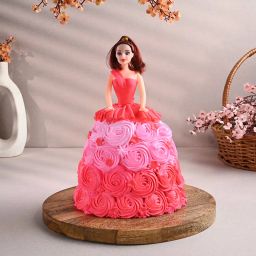 Dreamy Barbie Princess Cake-image-31
