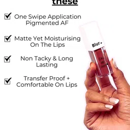 BLUR INDIA Set Of 4 Call Me Daddy Mini Liquid Lipstick - 2.5 ml Each - Combo A001 image 4