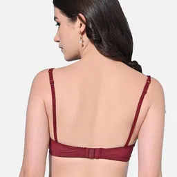 FIMS Pack Of 2 Lightly Padded Seamless Full Coverage Everyday Bra With All Day Comfort image 3