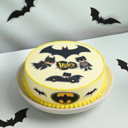Batman Superhero Theme Cake-image-12