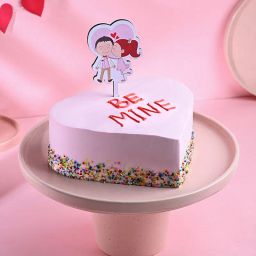 Be Mine Heart Cake-image-10