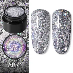ROSALIND Starry Rainbow Soak-Off UV & LED Nail Gel 5ml - Shade A871-image-92