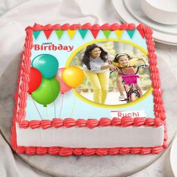 Playful Love Birthday Cake-image-98