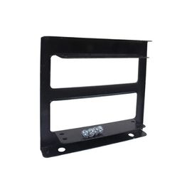 generic Solid Steel SSD/HDD 2.5" to 3.5" Mounting Bracket Kit | SSD Mounting Bracket for Desktop | Black | Secure SSD/Laptop Hard Disk Fitting in Desktop | Durable Holder for 2.5" SSD Drive Varient image 2