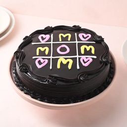 Mom Themed Choco Truffle Cake-image-54