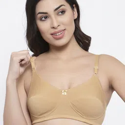 Prag & Co Nude-Coloured Non-Wired Non Padded Full Coverage & Support Everyday Bra AB30234BN-image-42