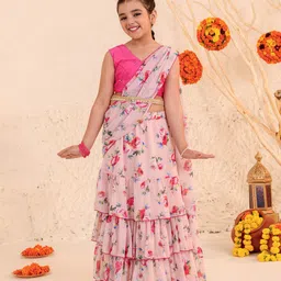 pspeaches Girls Printed Ready to Wear Lehenga Choli-picture-43