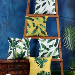 SOKNACK Set of 5 Printed Square Cushion Covers-18