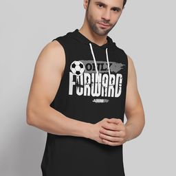 Juxar Printed Cotton Hooded & Sleeveless Sando Vest HODSDO-09-BK-XS-image-89