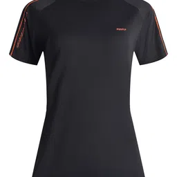 PERFLY By Decathlon Women Black T-shirt-image-14