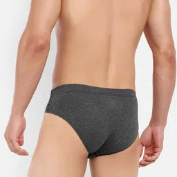 LOGGERHEAD Men Cotton Basic Briefs LHCB001-BLACK. image 4