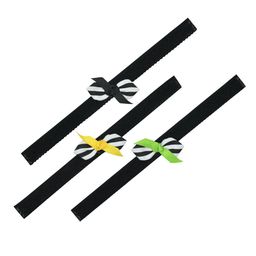 FUNKRAFTS Girls Black & White Set of 3 Hairband-16