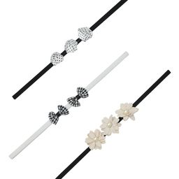 FUNKRAFTS Girls Set Of 3 Multicoloured Headbands-34