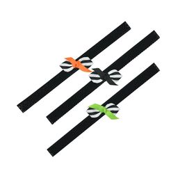 FUNKRAFTS Girls Black & White Set of 3 Hairbands-13