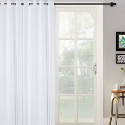 HOSTA HOMES White Black Out Door Curtain-image-29