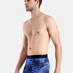 FCUK Pack Of 2 Abstract Printed Antimicrobial Trunks BRE-02-BLK-HTPKAOP image 4