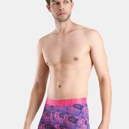 FCUK Pack Of 2 Abstract Printed Antimicrobial Trunks BRE-02-BLK-HTPKAOP image 5
