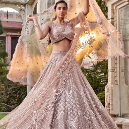 Mehak Murpana Embroidered Ready to Wear Lehenga & Blouse With Dupatta-picture-57