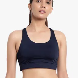 Wearjukebox Women Solid Sports Bra with Shorts-image-19
