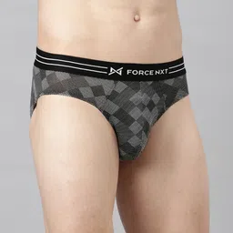 Force NXT Pack Of 3 Anti Microbial Assorted Basic Briefs MNFS-11P-ASST-C1-PO3 image 4