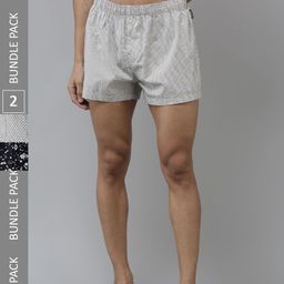 THE BEAR HOUSE Pack Of 2 Assorted Cotton Boxers TBH-BLAT-R-image-93
