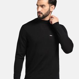 Blackberrys High Neck Long Sleeves Woollen Pullover-picture-15