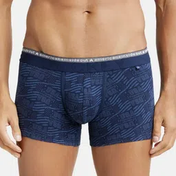 Jockey Men Blue Printed Trunk-US63-0105-NAVY-picture-41