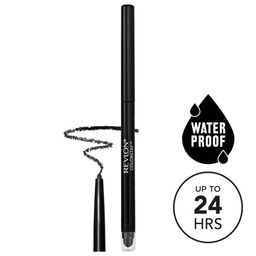 REVLON ColorStay Waterproof Pencil Eyeliner - Longwear Up to 24 Hours, Smudge-Proof with Ultra-Fine Tip (Black) image 5