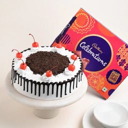 Black Forest Cake With Cadbury Celebrations-1