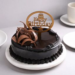 Truffle Bliss Birthday Cake-image-26