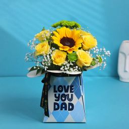 Sunshine Floral Hug For Dad-picture-20