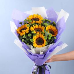 Sunshine N Grace Wrapped Floral Hug-image-26