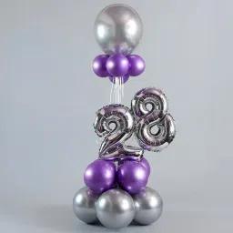 Silver Numeric Custom Balloons-image-83
