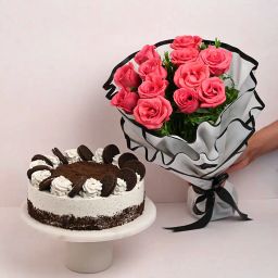 Chocolate Oreo Rose Romance-29