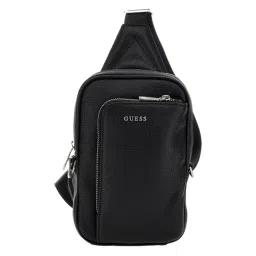 guess fashion Guess Riviera Black Solid Sling Bag-picture-11