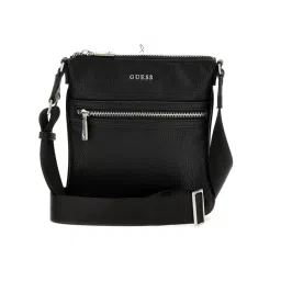 guess fashion Guess Riviera Black Solid Sling Bag-picture-19