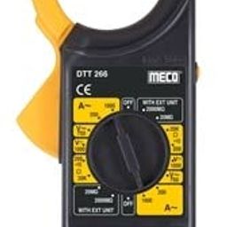 Meco DT-266 Digital Clamp Multimeter Auto Ranging Amp Current Voltage Measurement Device Tester Meter with Accuracy Digital Clamp meter 2000 Counts image 5