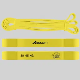 BOLDFIT CSK Unisex Heavy Resistance Band 30-45 Kg Workout Accessories-image-44