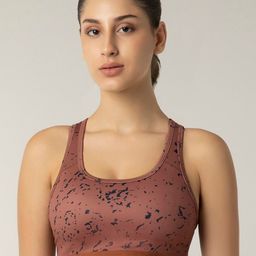 Amante Abstract Full Coverage Rapid-Dry Lightly Padded Bra All Day Comfort-5