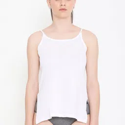 Feelings Pure Cotton Slim Fit Adjustable Shoulder Straps Camisole-picture-15