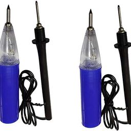 Inditrust 2Pcs of Continuity Tester to check all Cables Cords & Wires Analog Multimeter (Yellow 4000 Counts), Corded Electric image 1