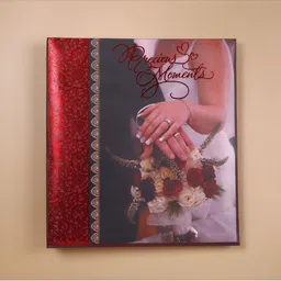 Archies Red & White Printed Auto Stick Photo Album-image-43