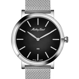 Mathey-Tissot Swiss Made Men Stainless Steel Bracelet Style Analogue Watch H7916AN-28