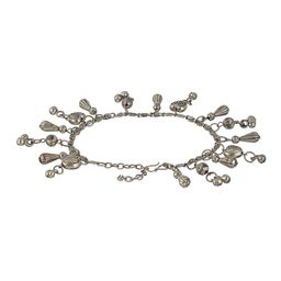 Jazz and Sizzle Set Of 2 Silver-Plated Ghungroo Anklets image 3