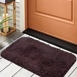 Aura Brown Cotton Heavy Duty Entrance Anti Slip Doormats-image-92