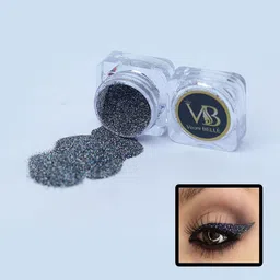 Veoni BELLE Holographic Set Of 2 HD Glitter Eyeshadow-5g Each-Antique Gold & Dark Starlit-50