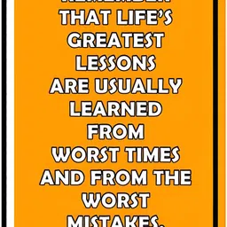 Wallpics Orange-Coloured Printed High Quality Fully Waterproof Wall Sticker Poster-image-49