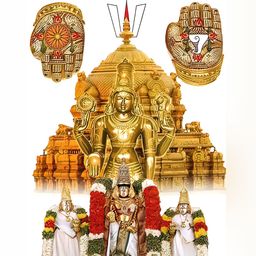Wallpics Gold-Toned & White Religious Wall Poster-image-68