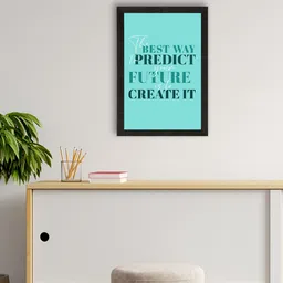 eCraftIndia Green Motivational Quote UV Art Painting-image-56