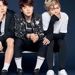 British Terminal Blue & White BTS Boys K-POP Music Band Singer Wall Painting-image-18